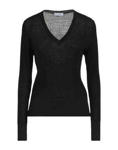 Ballantyne Woman Sweater Black Size 6 Wool