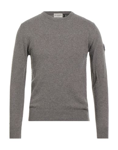 Roy Rogers Roÿ Roger's Man Sweater Gunmetal Size S Wool, Polyamide, Viscose, Cashmere In Gray