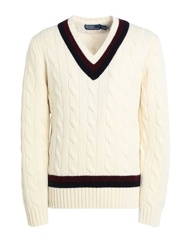 POLO Pullover Herren Elfenbein M Herren