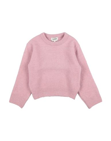 Finger In The Nose Toddler Girl Sweater Pink Size 6 Synthetic Fibers, Wool, Merino Wool, Alpaca Wool In Pink