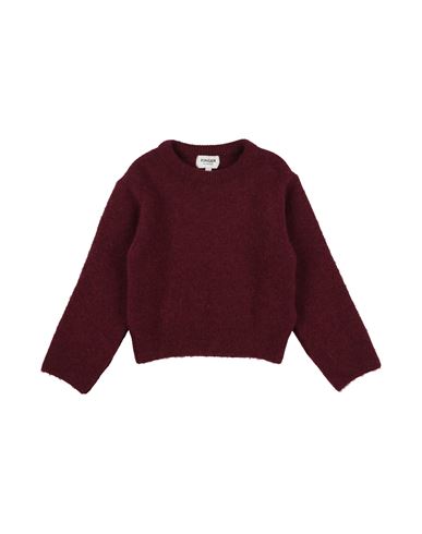Finger In The Nose Toddler Girl Sweater Burgundy Size 6 Synthetic Fibers, Wool, Merino Wool, Alpaca In Red