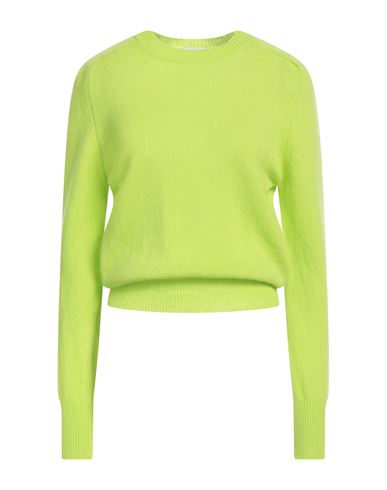 Daniele Fiesoli Collezione N_01 Woman Sweater Lime Green Size M Merino Wool