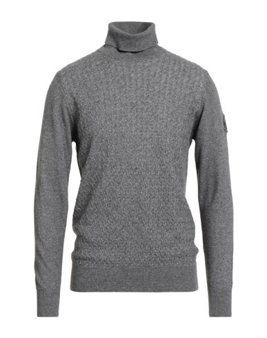Roy Rogers Roÿ Roger's Man Turtleneck Grey Size Xl Wool, Polyamide, Viscose, Cashmere In Gray