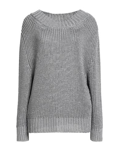 Circus Hotel Woman Sweater Grey Size 6 Polyester In Gray