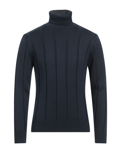 Outfit Out/fit Man Turtleneck Midnight Blue Size S Merino Wool, Acrylic