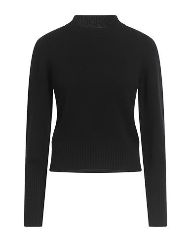 Lavi Couture Woman Sweater Black Size M Virgin Wool, Cashmere, Silk