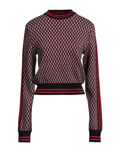 BALMAIN BALMAIN WOMAN SWEATER RED SIZE 10 WOOL, POLYAMIDE 