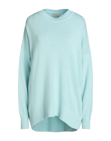 N.o.w. Andrea Rosati Cashmere N. O.w. Andrea Rosati Cashmere Woman Sweater Sky Blue Size M Wool, Viscose, Nylon, Cashmere