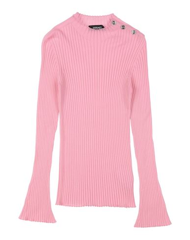Shop Versace Young Toddler Girl Turtleneck Pink Size 6 Virgin Wool
