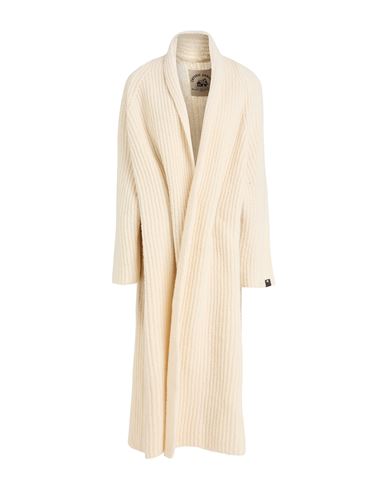 Emporio Armani Woman Cardigan Ivory Size 10 Virgin Wool, Polyamide In White