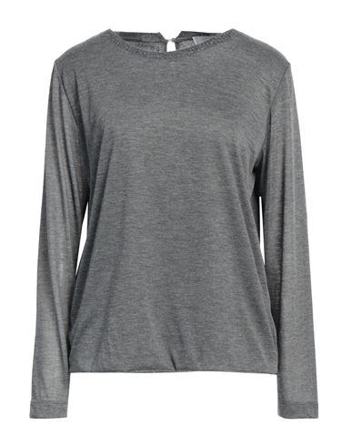 Tonet Woman Top Grey Size 8 Polyester In Gray