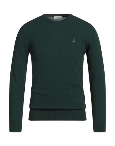 Jeckerson Man Sweater Emerald Green Size S Viscose, Wool, Polyamide, Cashmere