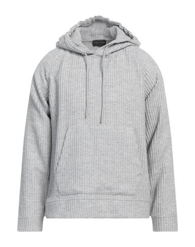 Emporio Armani Man Sweatshirt Light Grey Size L Virgin Wool, Polyamide, Viscose