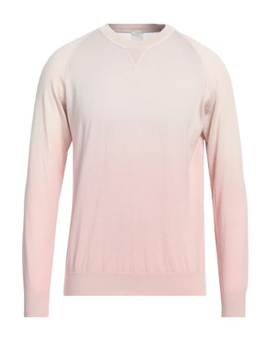 Eleventy Man Sweater Light Pink Size M Cashmere