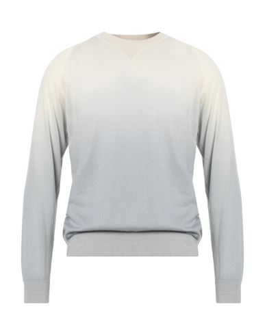 Eleventy Man Sweater Beige Size M Cashmere In White