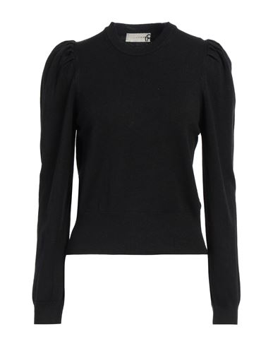 Haveone Woman Sweater Black Size Onesize Viscose, Polyester, Polyamide In Blue