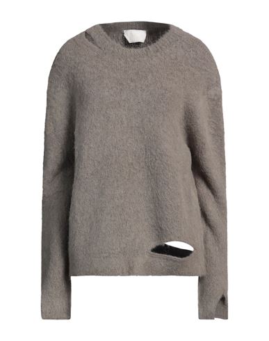 Ramael Woman Sweater Grey Size S Alpaca Wool, Wool, Polyamide, Elastane In Grey