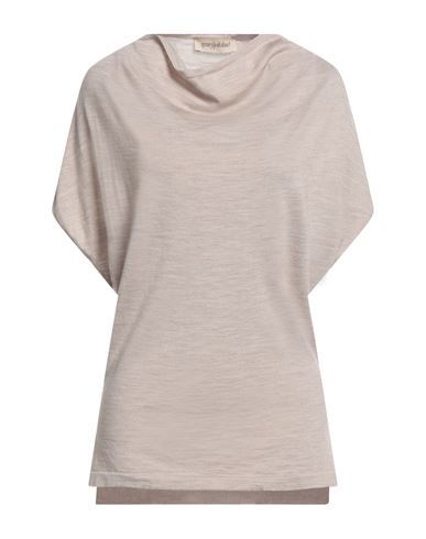 Gentryportofino Woman Sweater Beige Size 8 Virgin Wool, Silk In Beige
