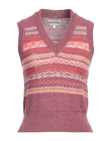 Antik Batik Woman Sweater Pastel Pink Size 10 Alpaca Wool