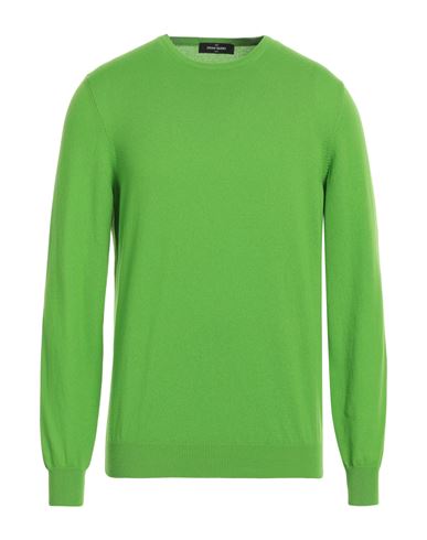 Gran Sasso Man Sweater Emerald Green Size 46 Cashmere In Green