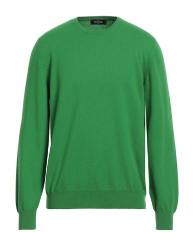 Gran Sasso Man Sweater Green Size 46 Cashmere In Green