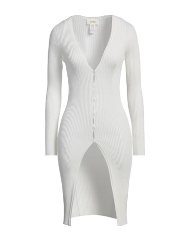 Vicolo Woman Cardigan Off White Size Onesize Viscose, Polyester In Off White