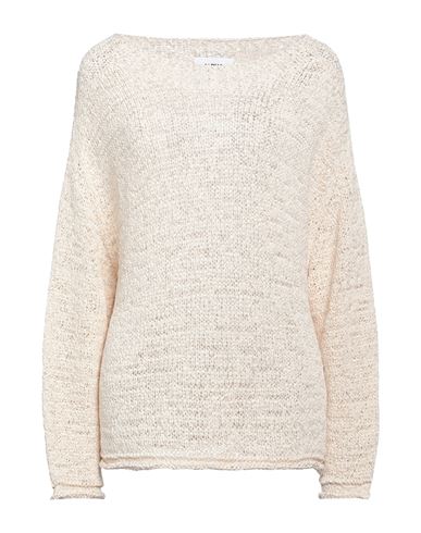 Alpha Studio Woman Sweater Ivory Size 8 Cotton, Polyamide In White