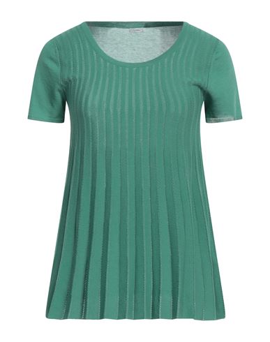 Malo Woman Sweater Green Size 2 Cotton