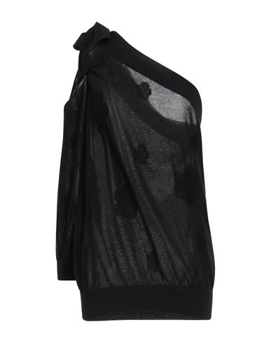 MALO MALO WOMAN SWEATER BLACK SIZE S COTTON 
