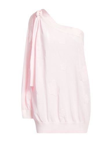 MALO MALO WOMAN SWEATER PINK SIZE M COTTON 