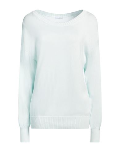 MALO MALO WOMAN SWEATER SKY BLUE SIZE 10 COTTON 