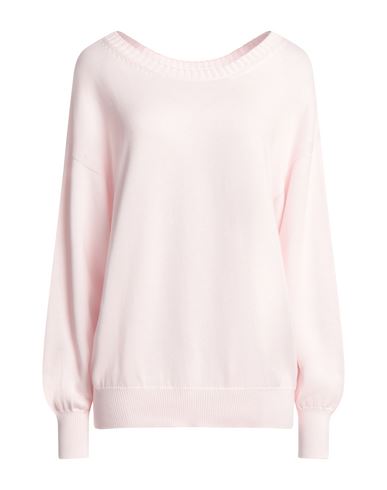 Shop Malo Woman Sweater Pink Size 10 Cotton
