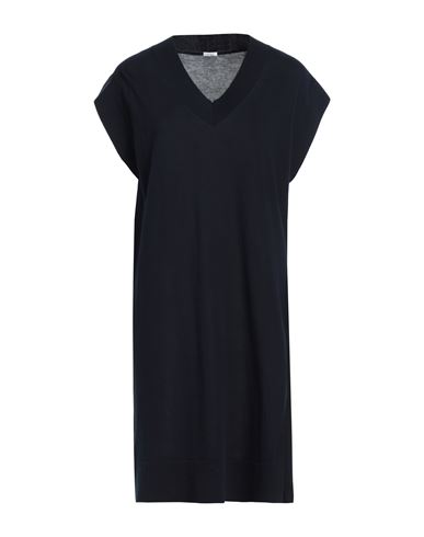 MALO MALO WOMAN SWEATER MIDNIGHT BLUE SIZE S COTTON 