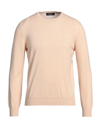 Gran Sasso Man Sweater Sand Size 46 Cashmere In Beige