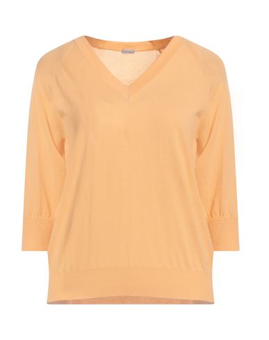 MALO MALO WOMAN SWEATER APRICOT SIZE XS COTTON 