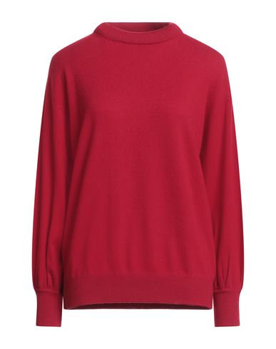 Fedeli Woman Sweater Red Size M Cashmere In Red