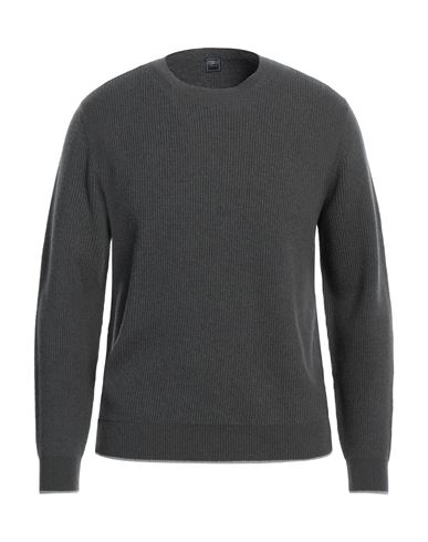 Fedeli Man Sweater Charcoal Size 42 Cashmere