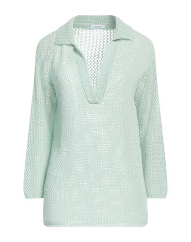 MALO MALO WOMAN SWEATER LIGHT GREEN SIZE 4 CASHMERE, POLYAMIDE 