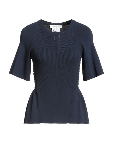 Cedric Charlier Woman Sweater Navy Size 4 Viscose, Polyamide In Black