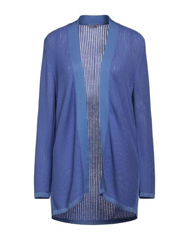 Agnona Woman Cardigan Purple Size L Cashmere, Silk In Purple