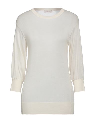 Agnona Woman Sweater Off White Size L Cashmere In Off White