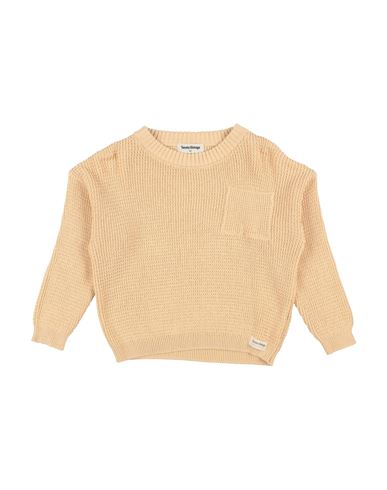 Tocoto Vintage Babies'  Toddler Girl Sweater Beige Size 6 Cotton