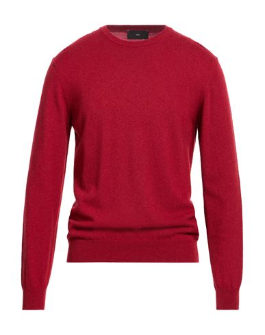 Liu •jo Man Man Sweater Burgundy Size L Wool, Viscose, Polyamide, Cashmere In Red