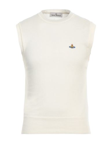 Vivienne Westwood Man Sweater Off White Size L Wool, Cashmere In Neutral