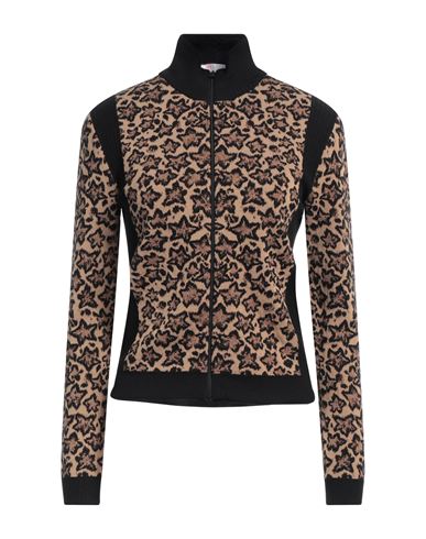 Red Valentino Woman Cardigan Sand Size M Cotton, Viscose, Wool In Beige