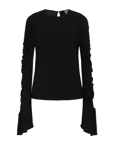 Redemption Woman Sweater Black Size 8 Virgin Wool, Elastane In Black
