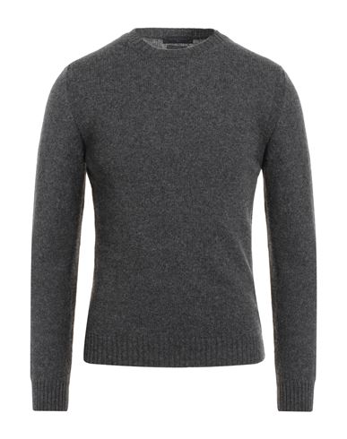 Daniele Fiesoli Man Sweater Charcoal Size S Baby Alpaca Wool, Merino Wool