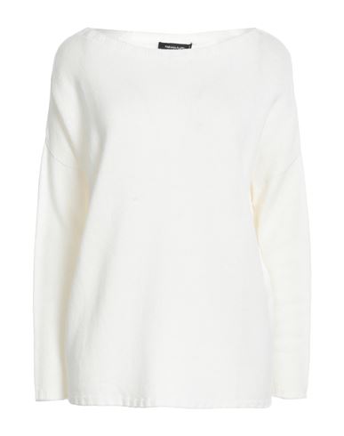 Fabiana Filippi Woman Sweater Ivory Size 12 Cashmere In White