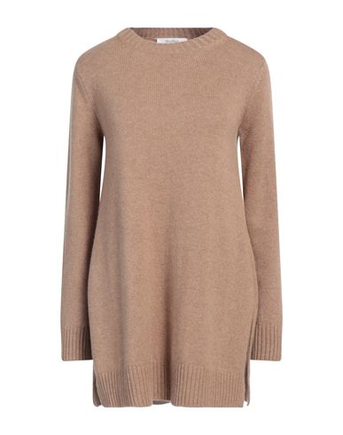 Max Mara Fine-knit Cashmere Jumper In Beige