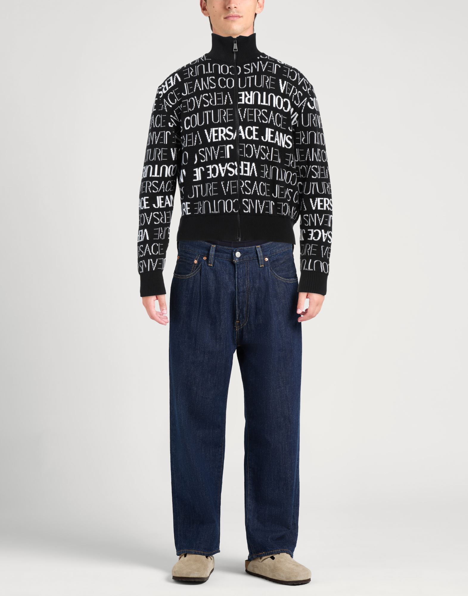  Versace Jeans Couture - Strickwaren - Strickjacken - On Yoox.com 